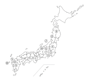 草原の位置図
